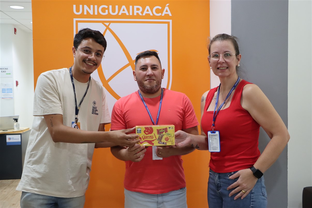 Ação Solidária de Páscoa da UniGuairacá arrecada mais de 1500 caixas de chocolate