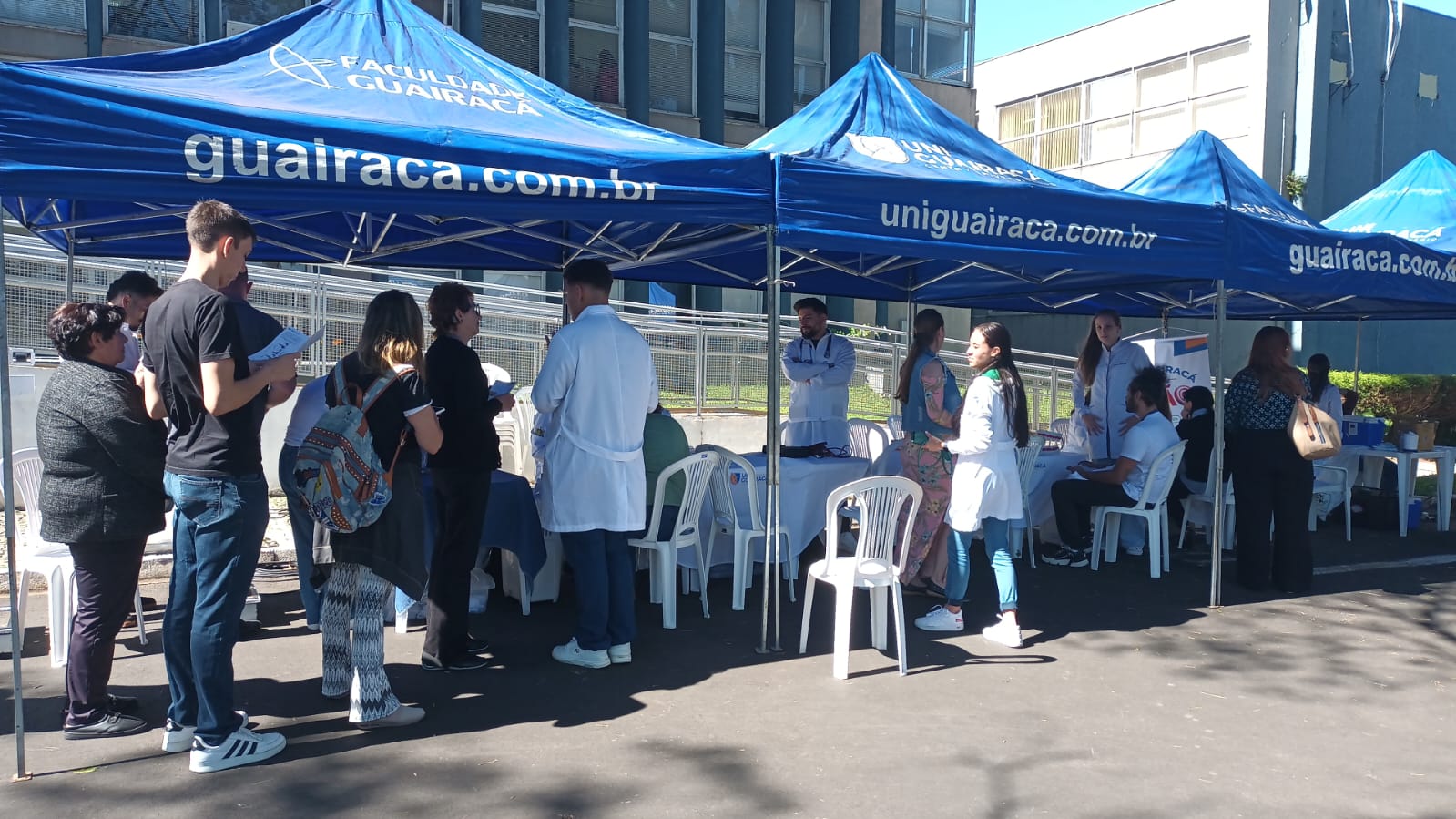 UniGuairacá em Ação: mês de abril é movimentado com participações em eventos sociais