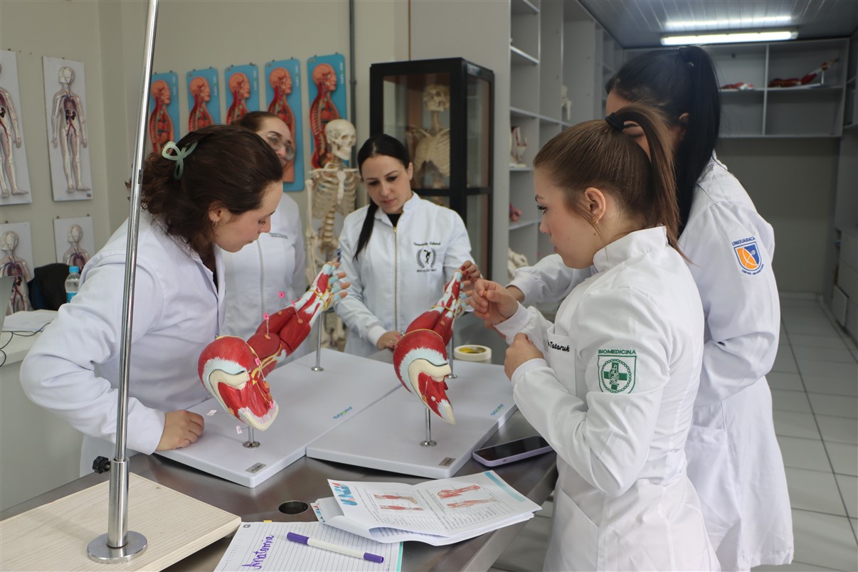Alunos do EAD participam de aulas práticas 