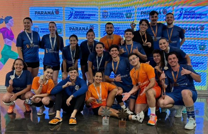 UniGuairacá conquista medalhas e garante destaque na 65º edição dos Jogos Universitários do Paraná