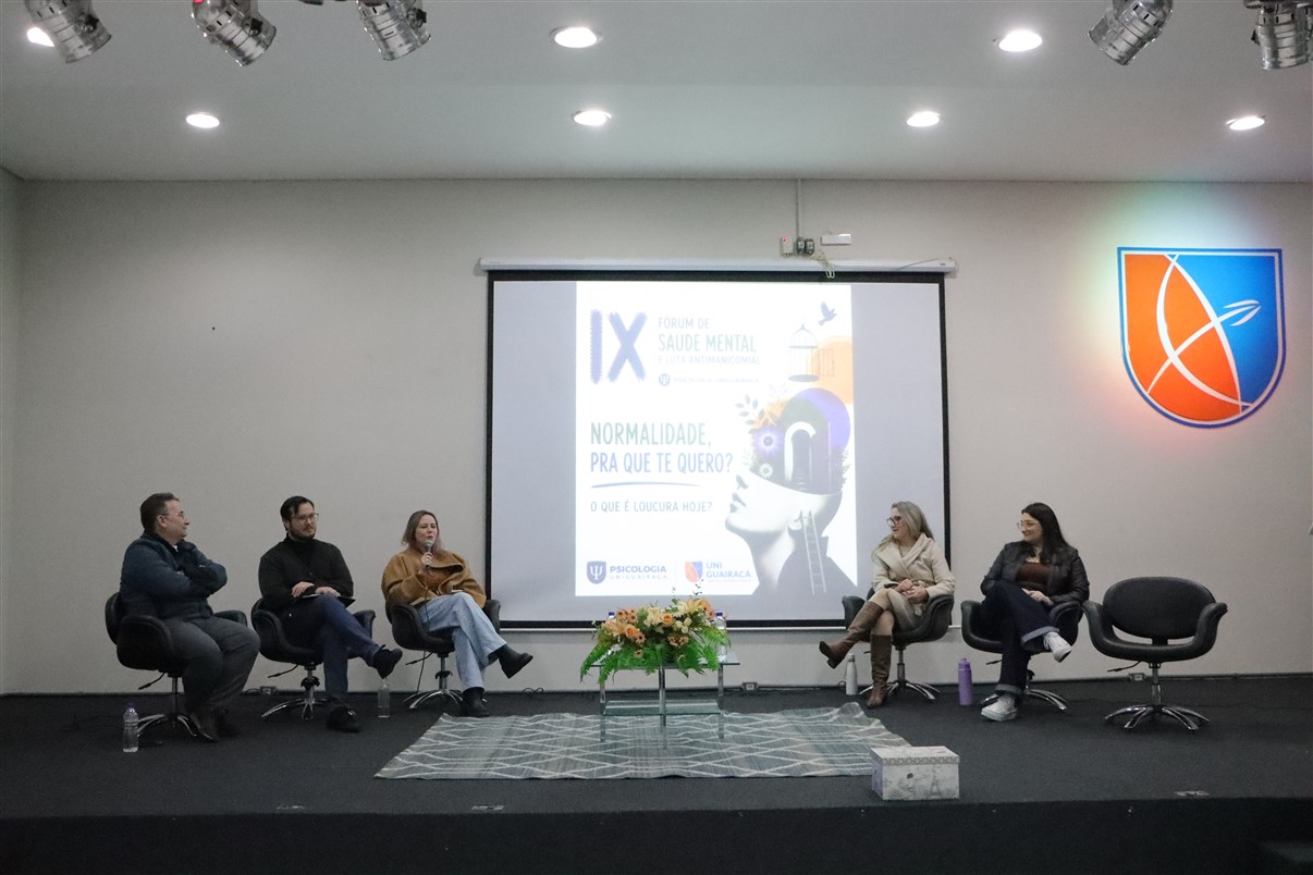 Psicologia UniGuairacá realiza 9⁰ Fórum de Saúde Mental e Luta Antimanicomial